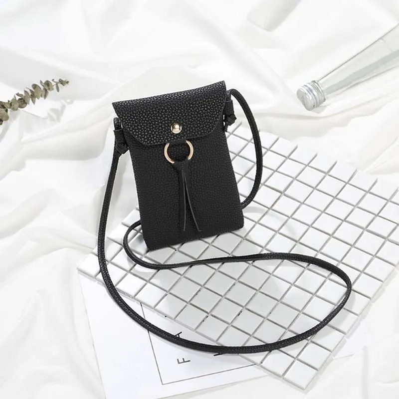 SUBIN универсальная сумка из искусственной кожи для сотового телефона, роскошная сумка на ремне через плечо, сумка-кошелек, сумка с ремешком на шею, большая женская сумка