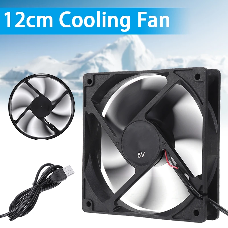 Er deprimeret Joseph Banks Samarbejdsvillig Computer Cpu Silent Cooling Case Fan 120x120mm 5v Usb Fan Cooler For  Desktop Pc Cpu Cooling Cooler Fan - Fans & Cooling - AliExpress