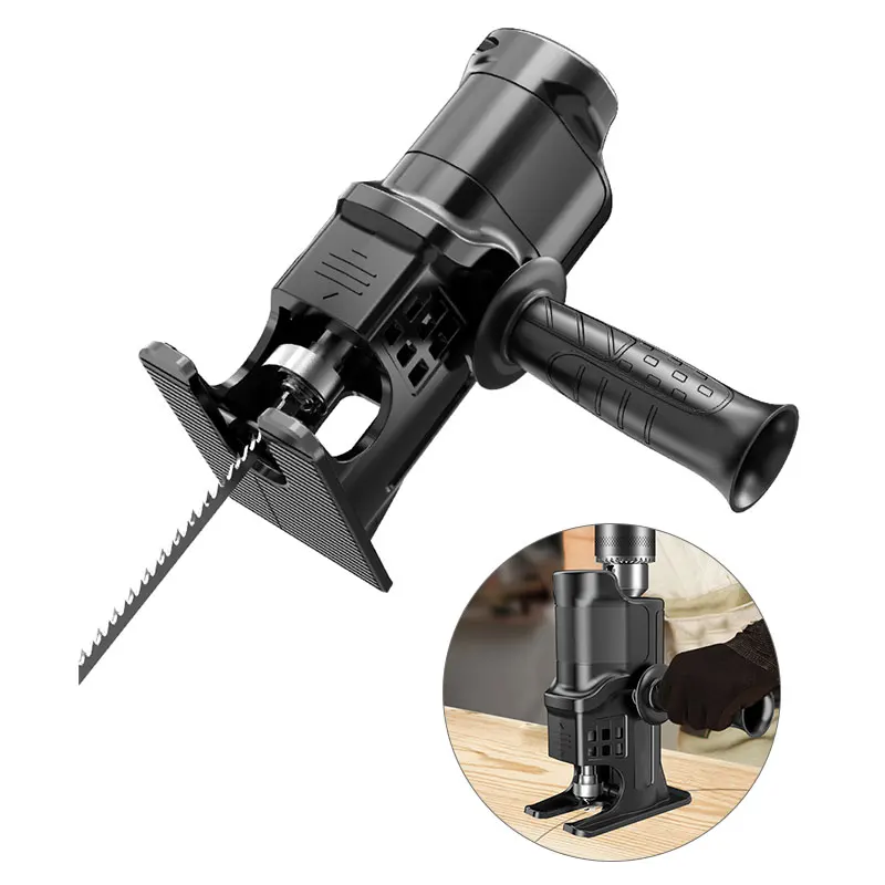 Mini Portable Electric Drill Chainsaw Reciprocating Saw Adapter