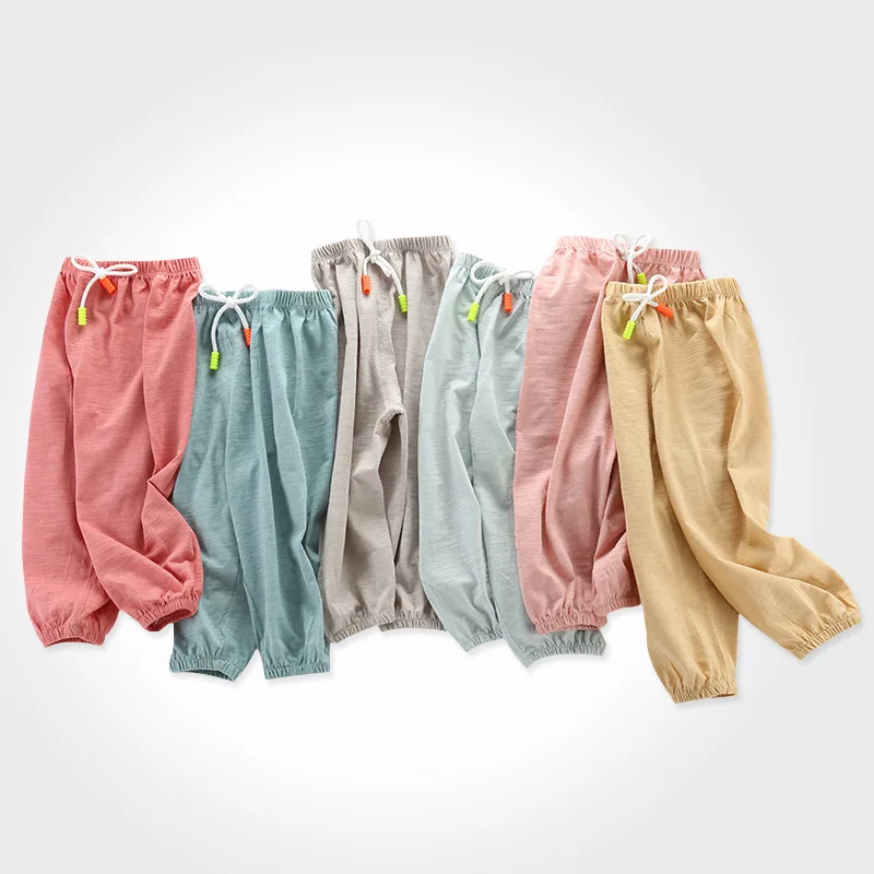 

Spring And Summer New Style Children Anti Mosquito Pants Men And Women Children Infants Korean-style Lantern Pants Thin Loose-Fi