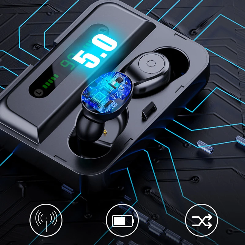 DUPILINK TWS наушники Bluetooth Настоящие Беспроводные стереонаушники Наушники вкладыши