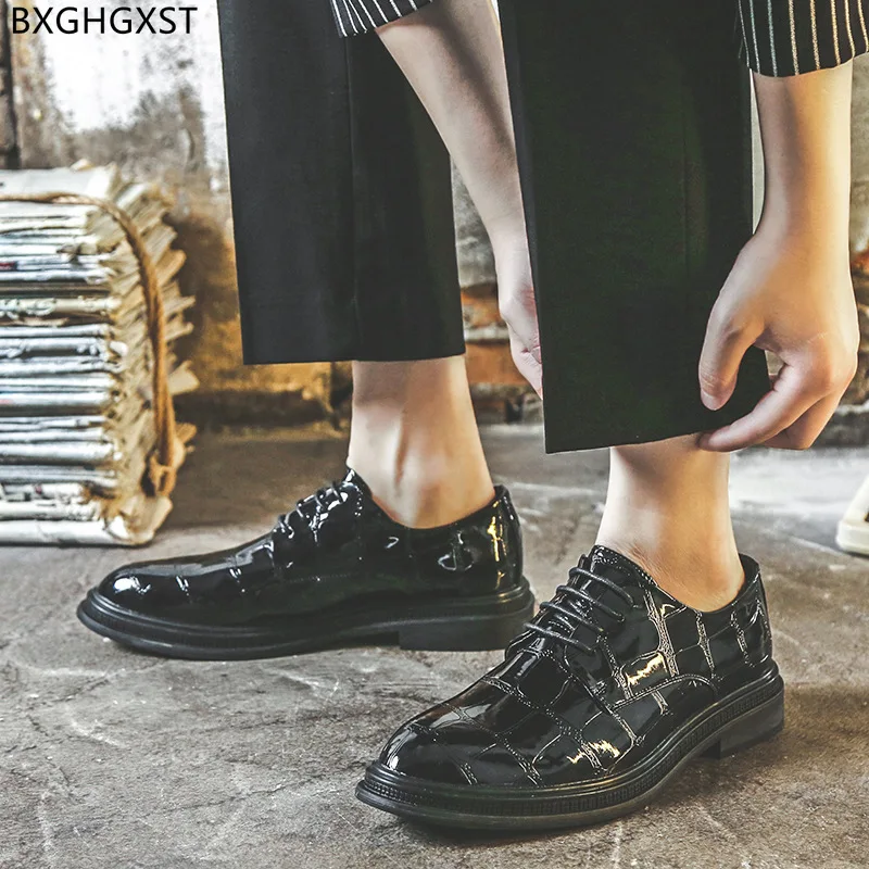 

Black Mens Wedding Dress Shoes Formal Oxford Shoes for Men 2023 Fashion Leather Shoes Men Chaussure De Homme Zapatos De Hombre