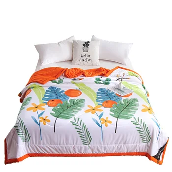 

2020 New Thin 200*230cm Summer Bedspread Double Quilts and Duvets for Adults Air-conditioned Comforter colcha For Bed