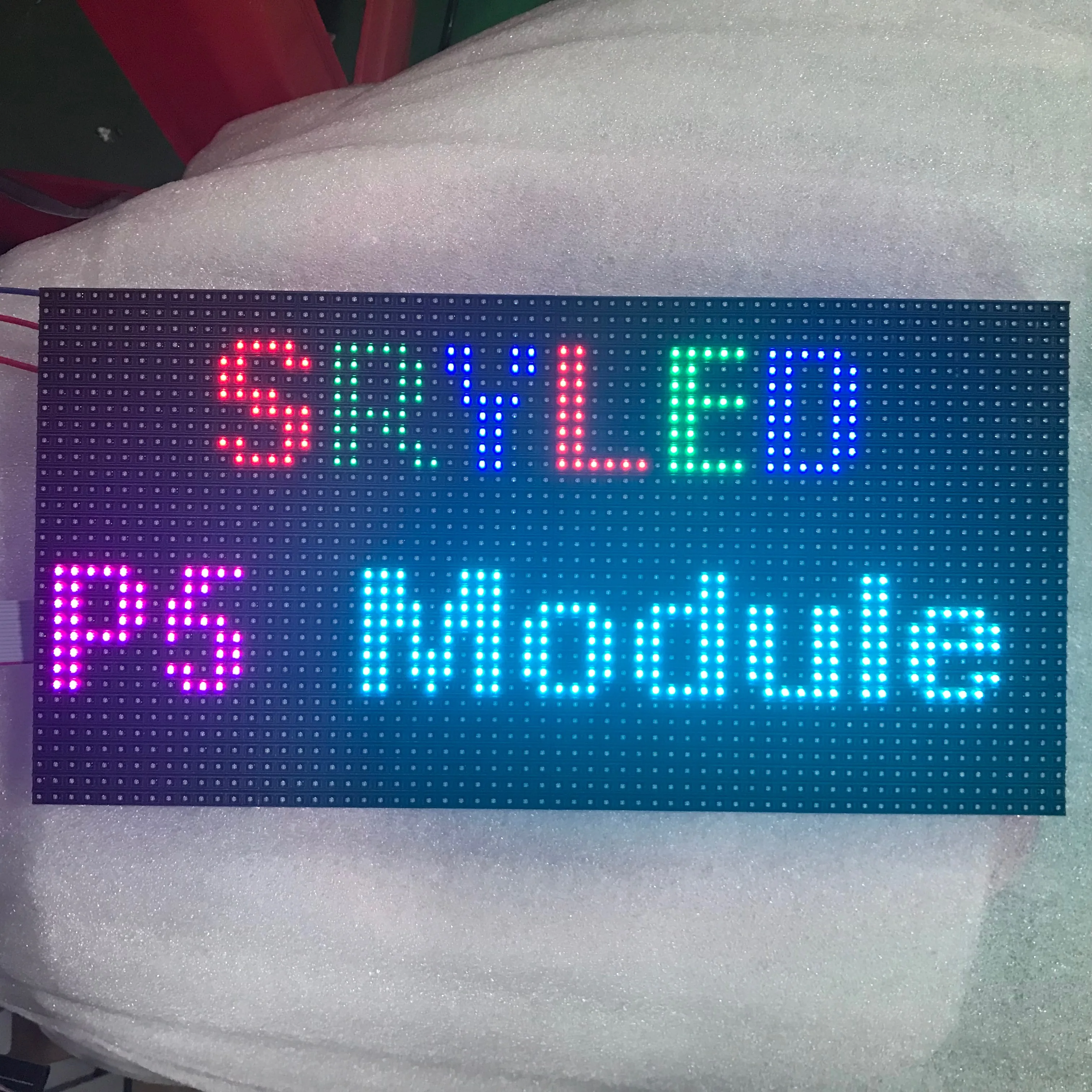 SMD2121 RGB светодиодный матричный светодиодный модуль P5 полноцветная светодиодная панель 320x160 мм