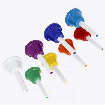 

Kids Early Education Musical Toy Toy 8-Note Instrument Child RFID Blocking 8pcs/set Hand Bell