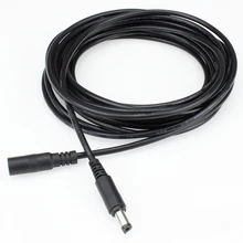 DC Мужской Женский безопасности с разъемом Универсальный мощность бытовой техники применение поставки удлинитель провода для камер видеонаблюдения 12 В