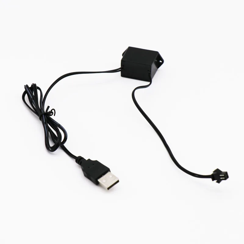 Драйвер питания для световой ленты мини инвертор 5 В USB 1 м 185 мм Кабель EL Wire