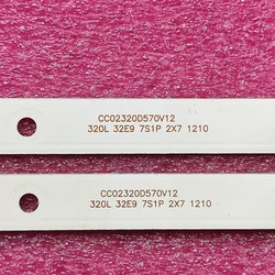 cc02320d570v12 h32e8000q dexp h32d7000q h32d8000q TV LED backlight strip for STARWIND SW-LED32R301BT2 RCA RTDVD3215-B AOC T3211M