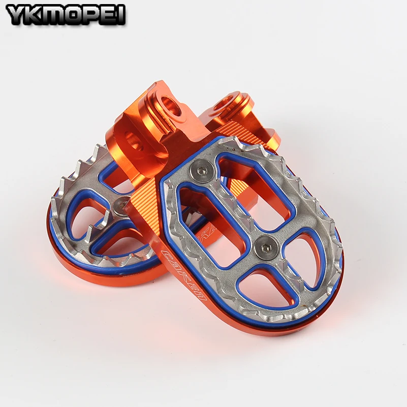 ЧПУ заготовки MX подножки подставки педали для 65 85 125 250 300 450 525 530 EXC SX SXF XCF SMR мотоцикл мотокросс эндуро Супермото