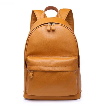 

Luxury Brand 100% Genuine Leather Men Backpacks New Fashion Real Natural Leather Student Backpack Boy Business Laptop School Bag