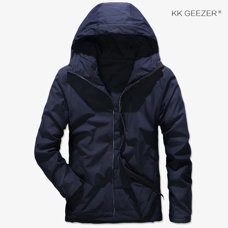 Winter Jacket Men Hooded Warm Cotton Coats Pocket Thick Windproof Military Parkas High Quality Outerwear Windbreaker Padded