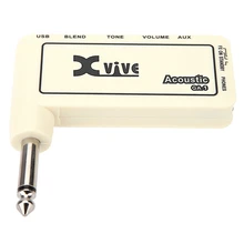 Xvive GA1 Classic Rock Mini Portable Rechargeable Electric Guitar Plug Headphone Amp Amplifier