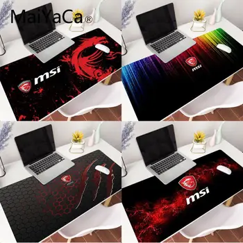 

MaiYaCa MSI Dragon Logo wallpaper Office Mice Gamer Mouse Pad large mouse pad computer Laptop Notebook mat for gaming mousepad