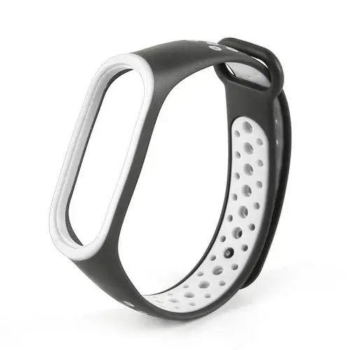 Силиконовый ремешок mi Band 4 аксессуары для Xiaomi mi Band 4 Смарт-часы браслет mi llet 4 спортивный браслет mi Band 4 band - Цвет: 1