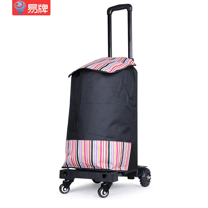  Universal Wheel Trolley Car Trolley Home Handling Incoming Small Trailer Folding Portable Load King