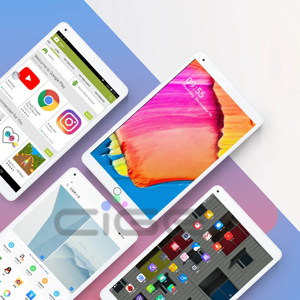 T805G 10-дюймовый планшетный ПК с системой андроида и 9,0 OS Octa Core 8 Гб Оперативная память 128 Гб Встроенная память 8 ядер 1280x800 ips планшетофон(плафон) Планшеты 10,1 9 8
