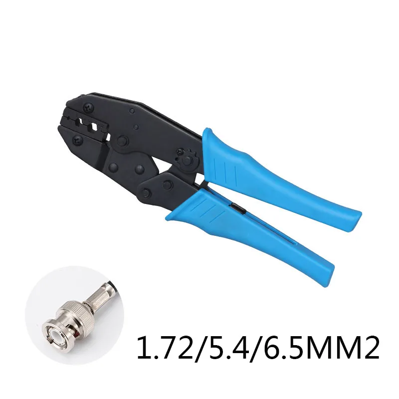 Коаксиальный щипцы для обжима RG58, RG59, BNC коаксиальный кабель Разъемы RG8, RG213, LMR400/316 кабель коннекторный обжим плоскогубцы