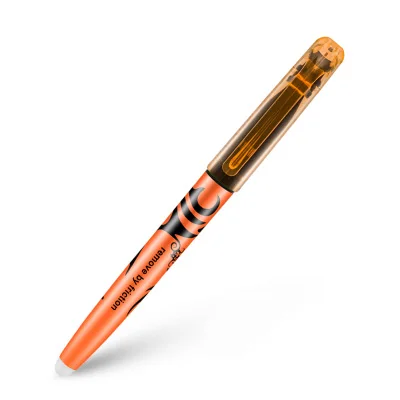 Япония пилот SW-FL Frixion стираемый маркер пастельный цвет флуоресцентный маркер ручка 6 цветов Япония - Цвет: Оранжевый