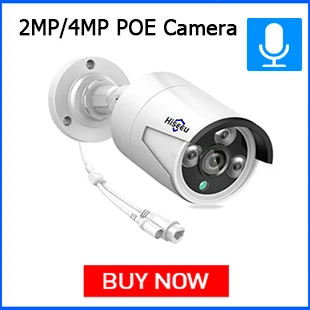 Hiseeu 4MP POE IP Camera