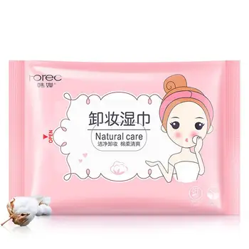 

25 Pcs/Set Makeup Remover Wet Wipes Non-Woven CottonDeep Clean Easy To Carry Face Make Up Clean Tools Skin Care Cosmetic