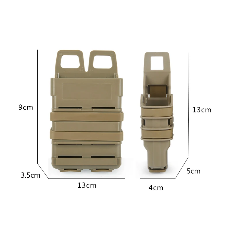 Экшн Юнион 5,56 M4 Тактический Пистолет подсумок Molle Fastmag кобура камуфляж Зажим для ремня быстро тянет страйкбол стрельба охота