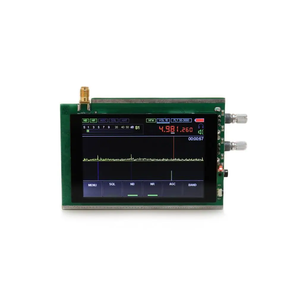 Радиоприемник STM32H742 50 кГц 200 МГц малахит SDR Malahit DSP 3 5 дюйма сенсорный экран