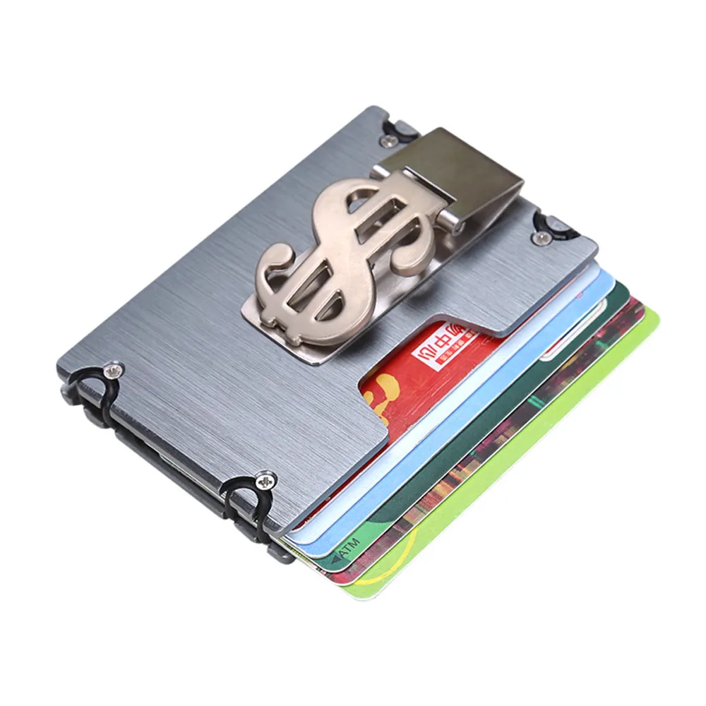 Women Men ID Credit Card Protector Wallet Card Holder Package Box 7.25