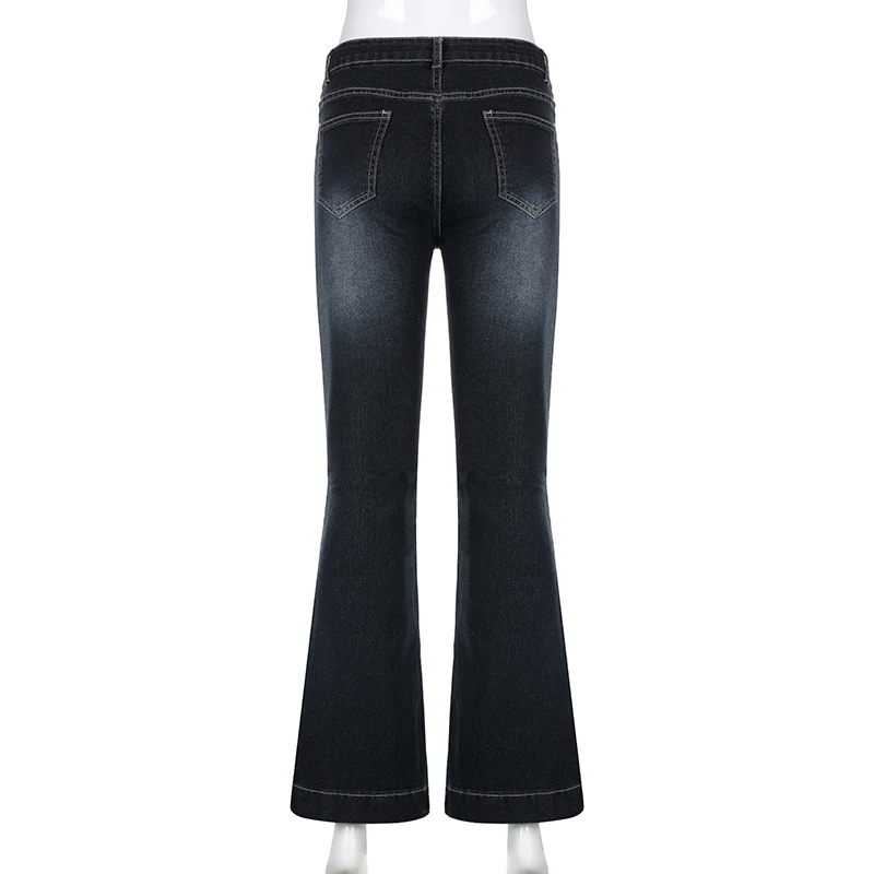 womens blue flare jeans