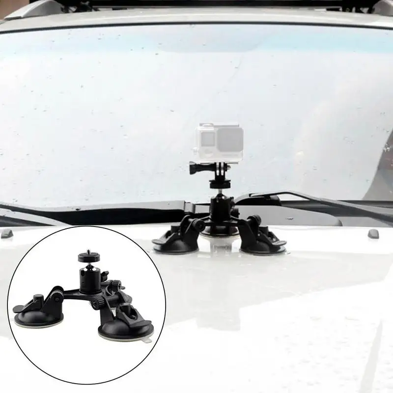 7 см автомобильный держатель на присоске Кронштейн для GOPRO стабилизатор аксессуары для камеры 3/3+/4 hero 2 DSLR Экшн-камера Z3S1