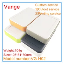 1 шт./лот экструдированный корпус формы 126*81*30 мм инструмент из АБС-пластика Корпус diy для цифрового проигрывателя оборудования