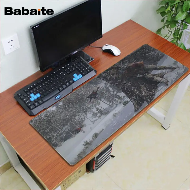 Lock Edge 30x80cm Babaite Tom Clancys Ghost Recon Breakpoint большой коврик для мыши ПК компьютерный коврик скорость/Управление версия большой игровой коврик для мыши - Цвет: Lock Edge 30x80cm