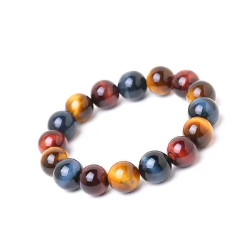 

Wholesale Genuine Natural Red Strawberry Quartz Crystal Round Bead Stretch Charm Bracelet Women Femme 8mm Free Shipping