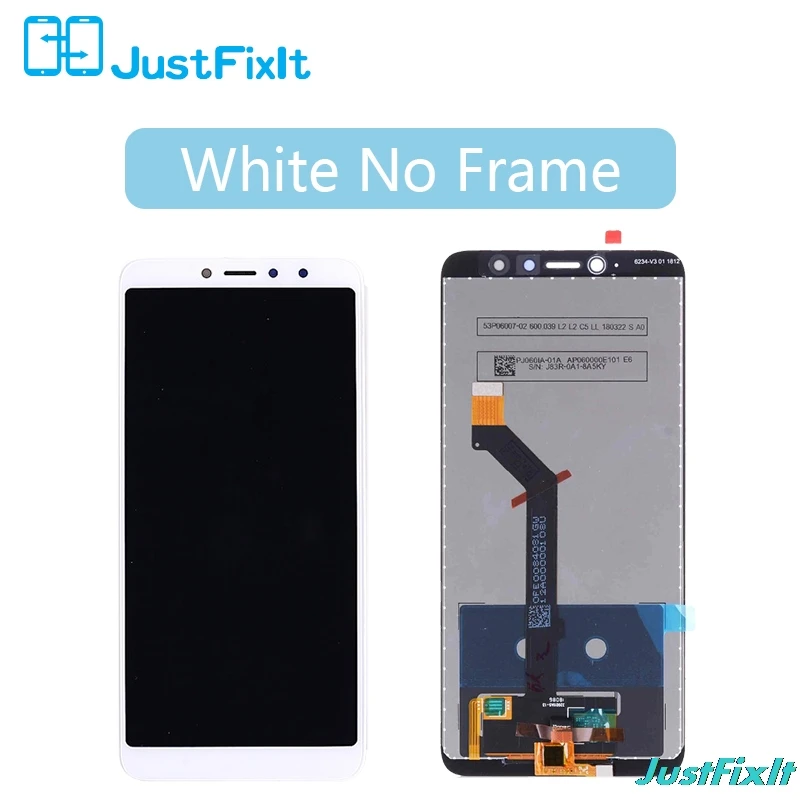 White no Frame Для Xiaomi Redmi S2 сенсорный ЖК-экран с рамкой дигитайзер в сборе для Redmi S2 ЖК-запчасти 5,99 ''дисплей - Цвет: White no Frame