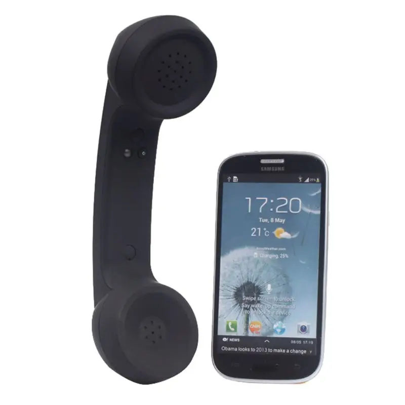 Беспроводная Bluetooth 2,0 Телефонная трубка в стиле ретро приемник наушники для телефонных звонков 746D