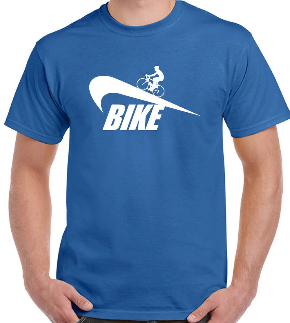 

Mens Funny Cycling Parody T-Shirt For Cyclists Mountain Road Bike MTB Bicycle Large Size Tops Tee Shirt