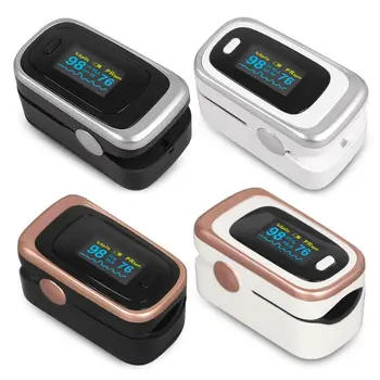 

Digital OLED Fingertip Pulse Oximeter Portable Heart Rate Respiratory SPO2 PR PI Blood Oxygen Saturation Sleep Monitor LED Displ