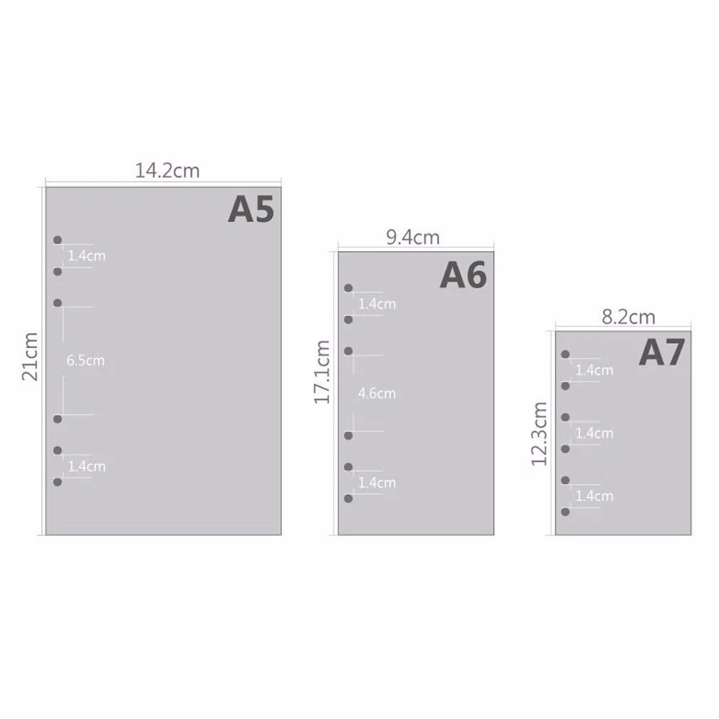 A5/A6/A7 планировщик, дневник, вставка, запасной лист, расписание, органайзер, 45 листов, примечание, ядро, внутренний, для школы, офиса, поставка