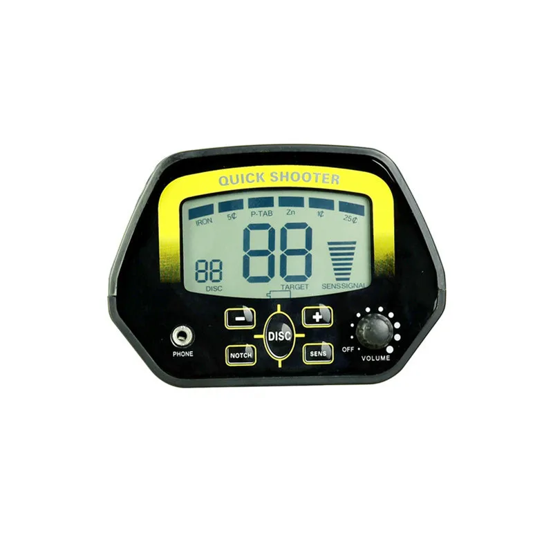

MD4060 Upgraded Professional Pinpointing Portable Underground Metal Gold Detector Treasure Hunt Tracker for Search