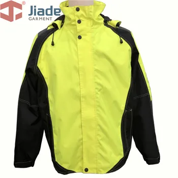 

Jiade Work Wear Jacket Reflective Windproof High Visibility Jacket waterproof jacket water-resistant coat free shipping