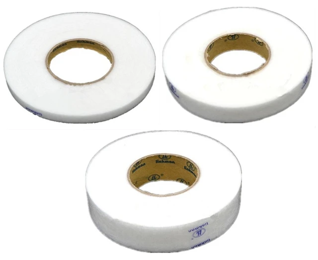 White Double Sided Sewing Accessory Adhesive Tape Cloth Apparel Fusible  Interlining Fabric Tape - AliExpress