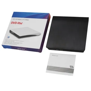 

NEW USB 3.0 Slim External DVD RW CD Writer Drive Burner Reader Player Optical Drives For Laptop PC