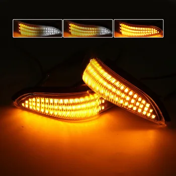

Dynamic Turn Signal Light LED Side Wing Mirror Repeater Left+right Replacement