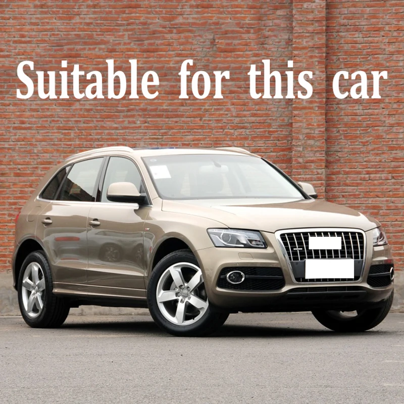 2 шт. для Audi Q5 2009-2012 6000K белый светильник Светодиодный дневной ходовой светильник DRL Автомобильная противотуманная фара