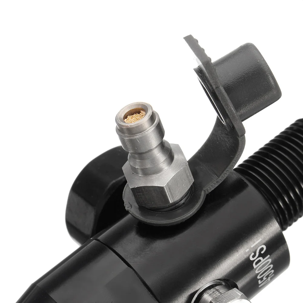 5/8 дюймов 18UNF резьба Пейнтбольный клапан регулятор 4500psi HPA выход воздушного бака 1800psi ENA88