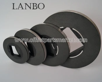 

LANBOFFSETPRESS SM74 brake pad OD=140mm , original parts 63.101.2004