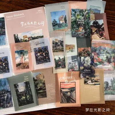 40pcs/pack Creative Journal Decorative Sticker Label Diary Stationary Japanese Deco Photograph Album Sticker Flakes Scrapbooking - Цвет: Черный
