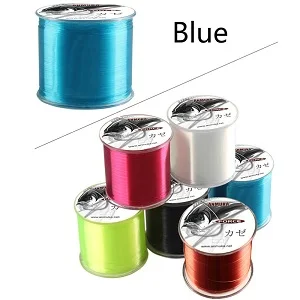 500M Fishing Line Nylon Thread Monofilament Wire Nissan Wear Resistant Elasticity Fishing Line Mainline Fly Fishing Rod Braided - Цвет: Green