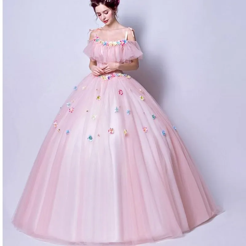 Vestidos Quinceanera 15 Anos бальные Платья пышные платья новое платье для выпускного вечера с аппликацией для вечерние платья с v-образным вырезом Vestido 0006