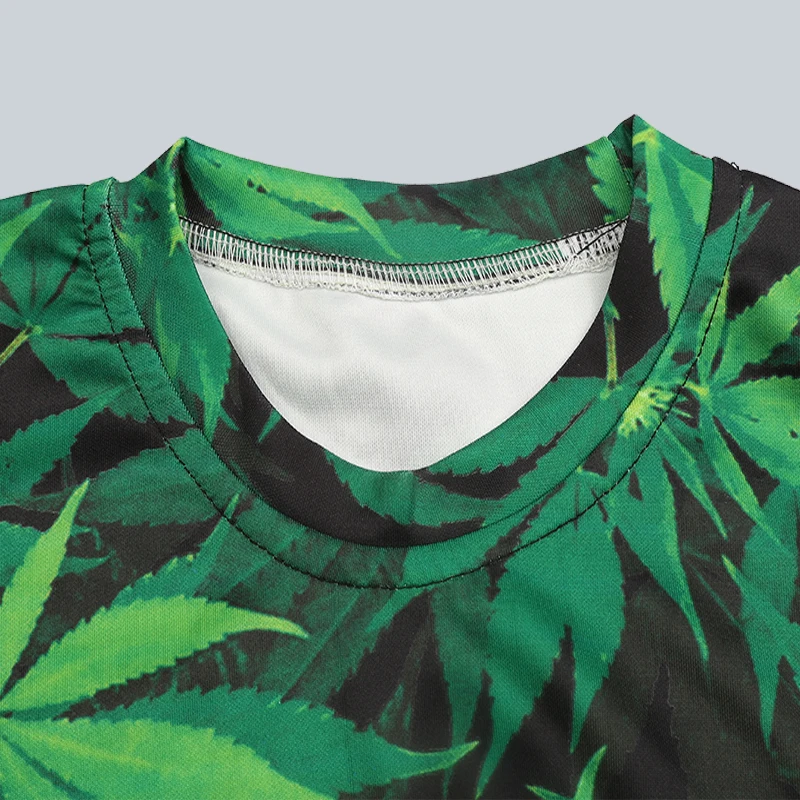 Fashion Men Women Joggers Tracksuit Set Harajuku 3d Green Leaf Weed Pullover Sweatshirt Sweatpants Unisex Outfits Custom S-6XL (7)