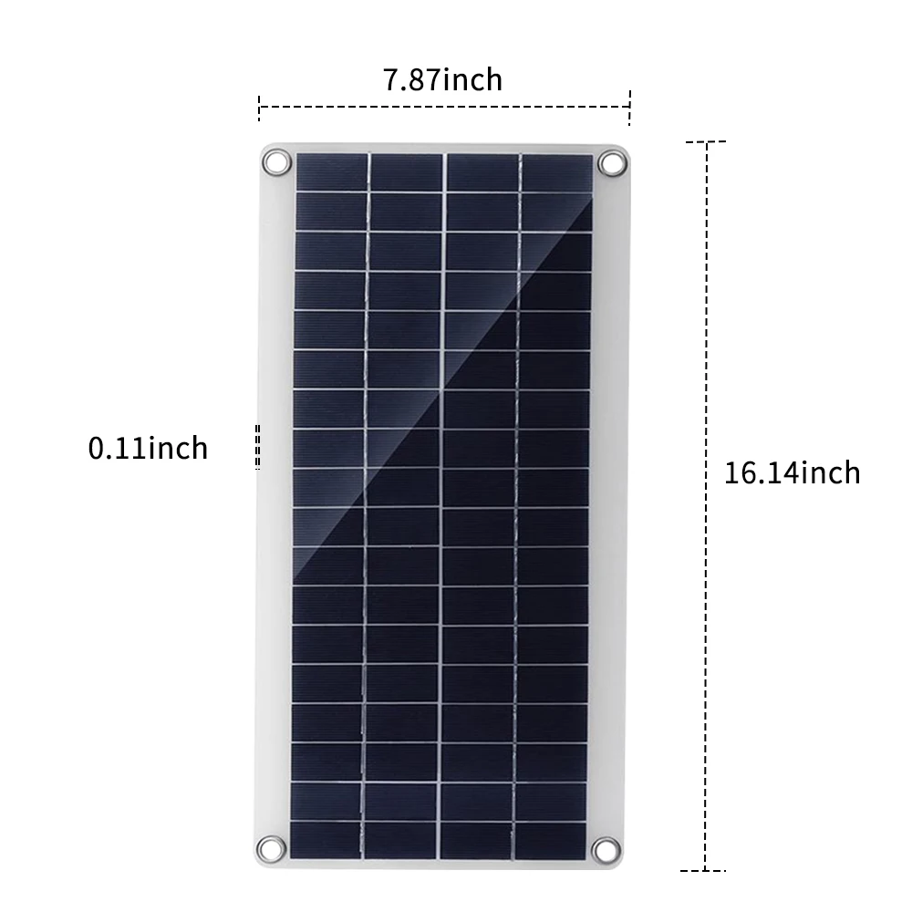 Солнечная панель с двойным usb портом высокоэффективный поликристаллический